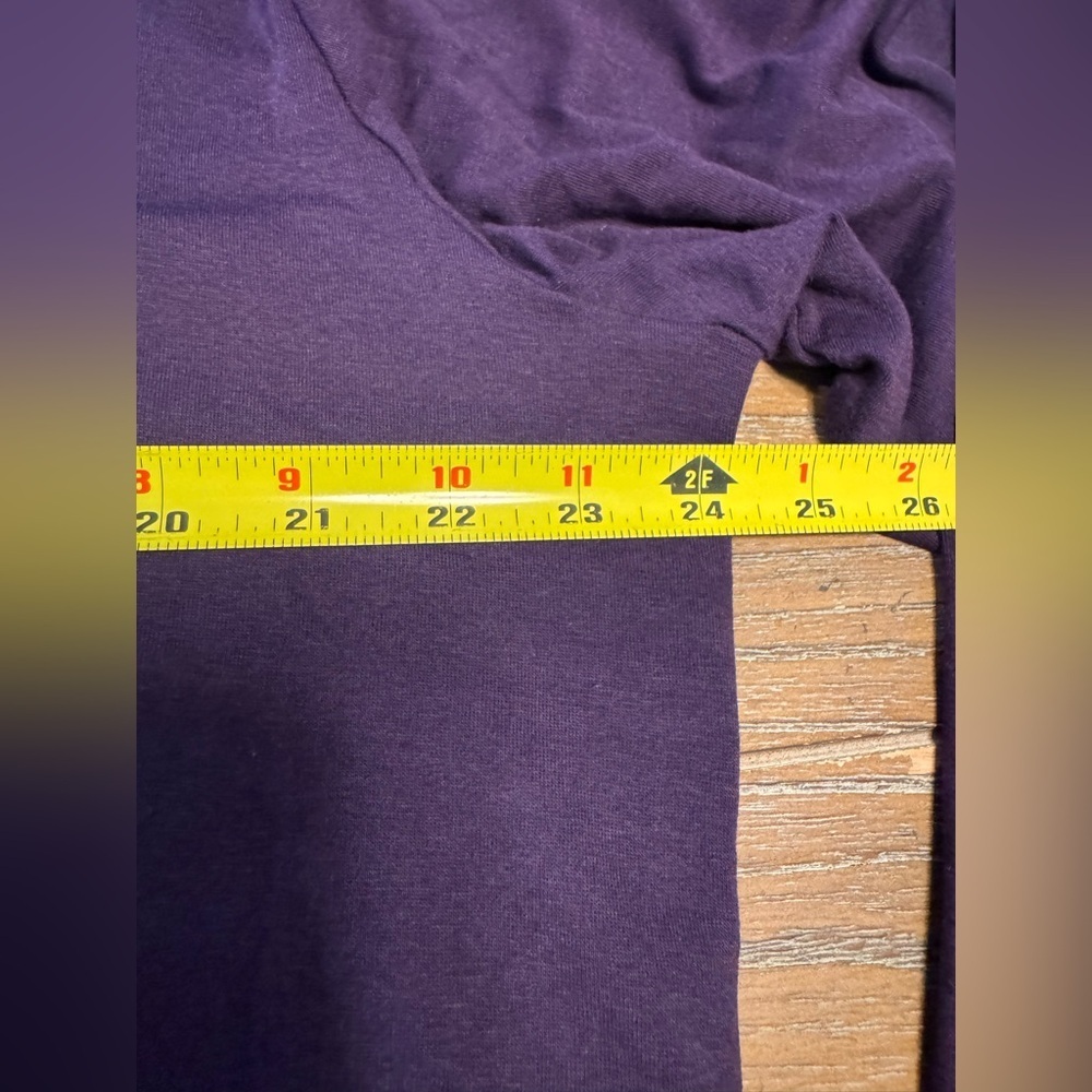 Eddie Bauer Rich Purple Long Sleeve Shirt - Picture 4 of 7